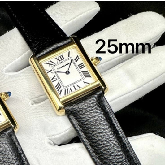 READY STOCK CAR MUST QUARTZ 25MM/27MM CLASSIC WATCH