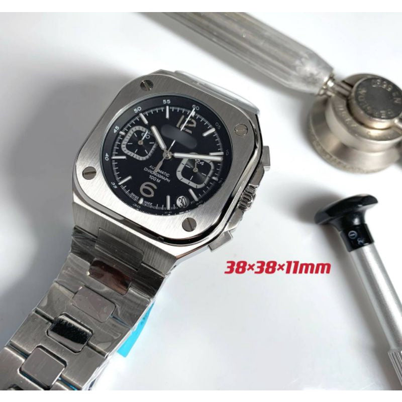 [Ready Stock]Bell & Roll BR05_Chronograph_Man_Watch_38mm