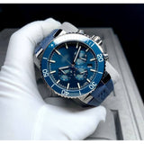 [ READY STOCK ] 0RI5_BLUE_WHALE_CHRONOGRAPH_45MM_MAN _WATCH