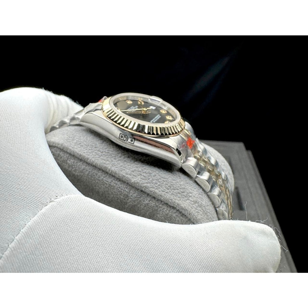 READY STOCK UPGRADED SEMI PREMIUM GRADE 31 DJ AUTOMATIC LADIES WATCH