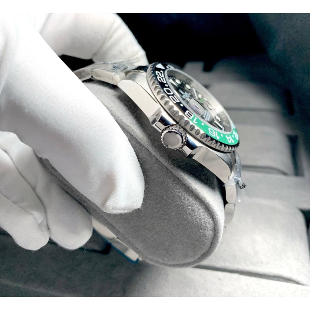 READY STOCK UPGRADED SPRITE OYSTER AUTOMATIC GMT 40 MM MEN WATCH
