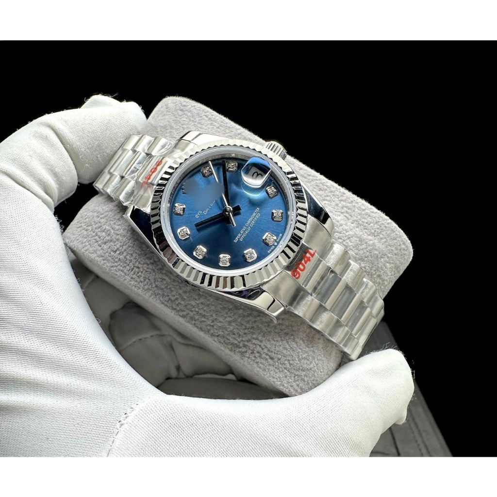 READY STOCK UPGRADED SEMI PREMIUM GRADE 31 DJ AUTOMATIC LADIES WATCH