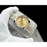 READY STOCK UPGRADED SEMI PREMIUM GRADE 31 DJ AUTOMATIC LADIES WATCH