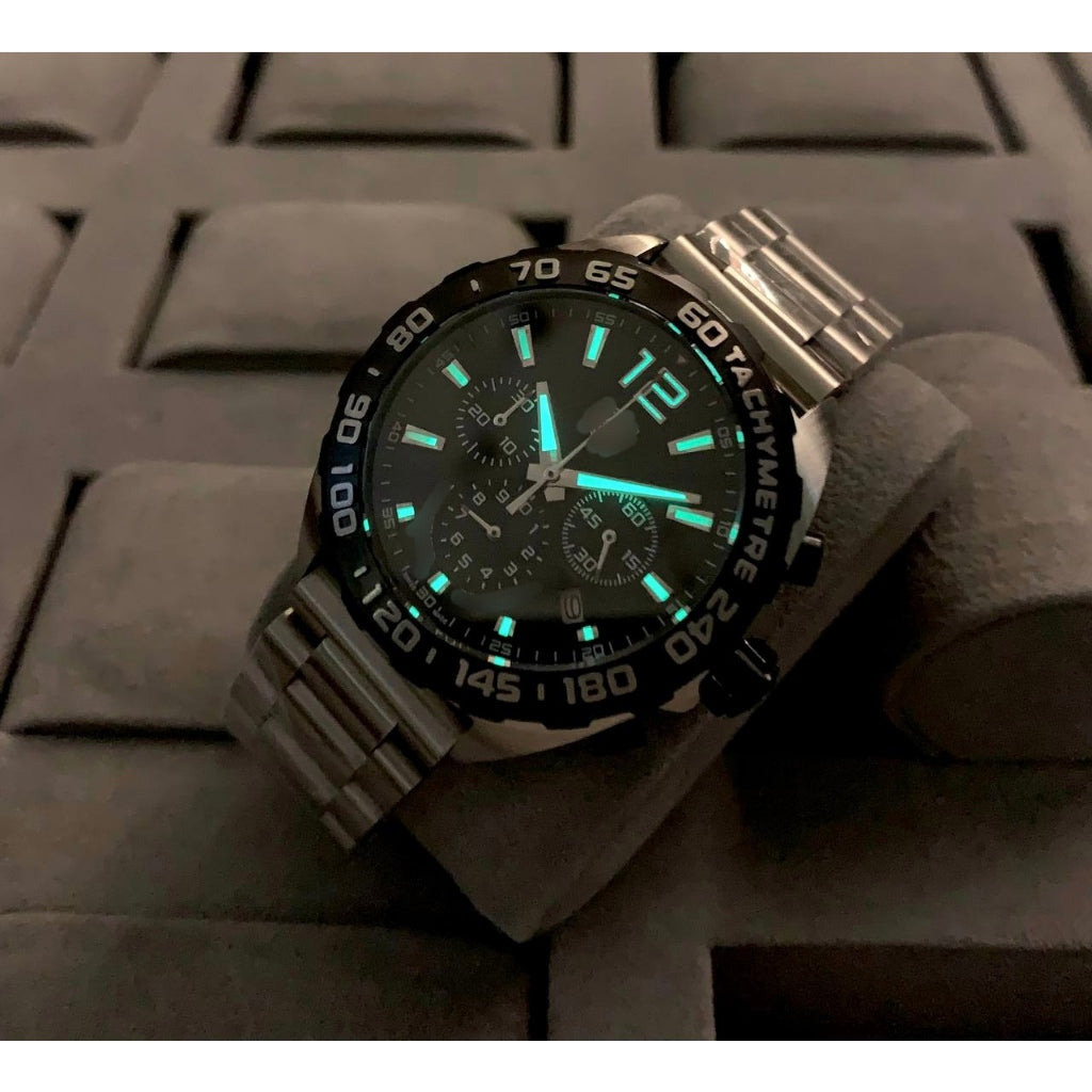 READY STOCK TH F1 CHRONOGRAPH 44 mm MEN WATCH