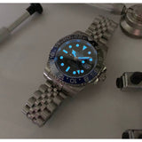 READY STOCK UPGRADED  LUXURY AUTOMATIC BATGIRL GMT 40MM MEN WATCH