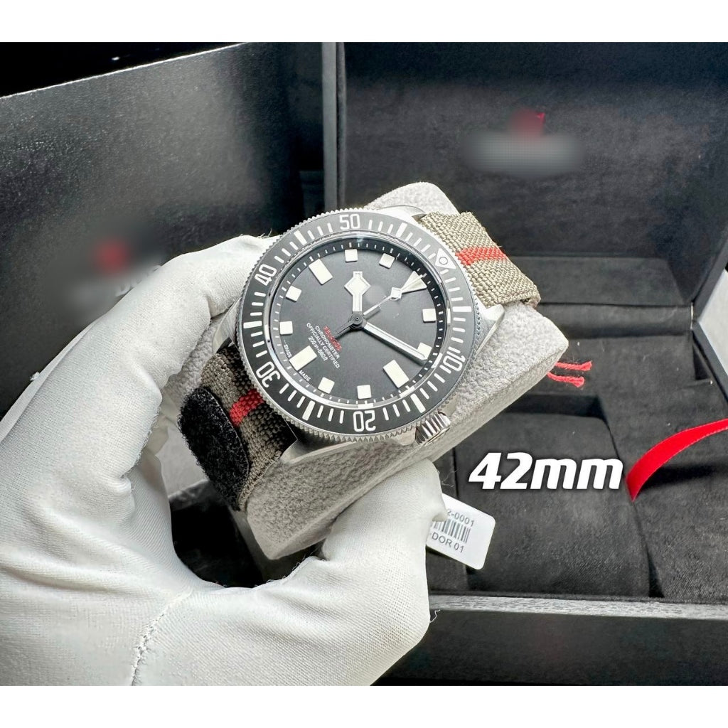 READY STOCK PREMIUM TDR FXD TITANIUM 42MM MEN WATCH