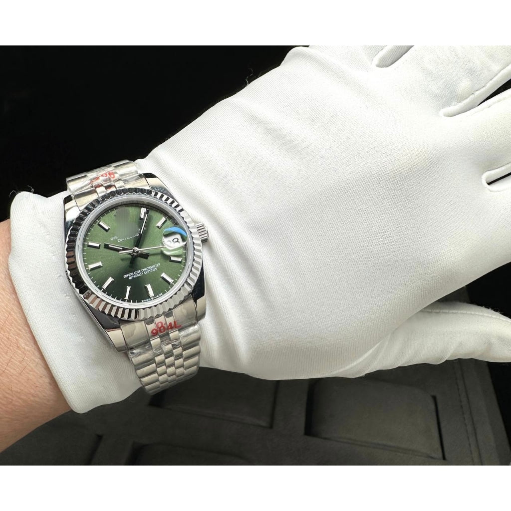 READY STOCK UPGRADED SEMI PREMIUM GRADE 31 DJ AUTOMATIC LADIES WATCH