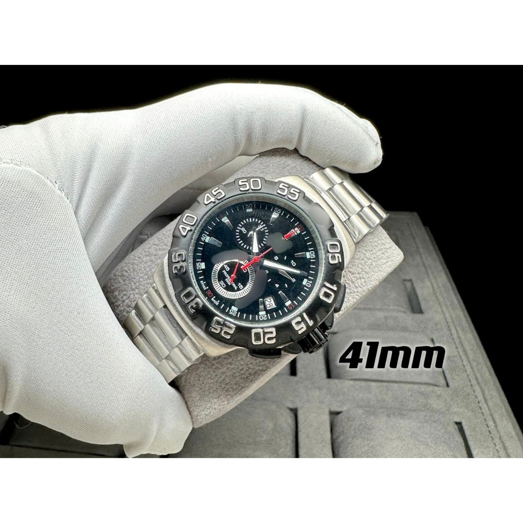 READY STOCK TH F1 CHRONOGRAPH 41MM MEN WATCH