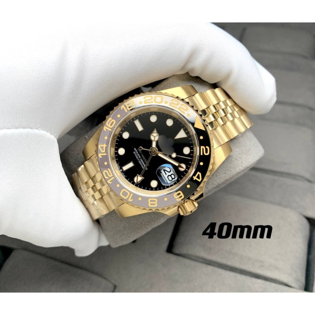 READY STOCK UPGRADED LATEST LUXURY READY STOCK AUTOMATIC GMT 40MM MEN WATCH