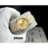 READY STOCK UPGRADED SEMI PREMIUM GRADE 31 DJ AUTOMATIC LADIES WATCH