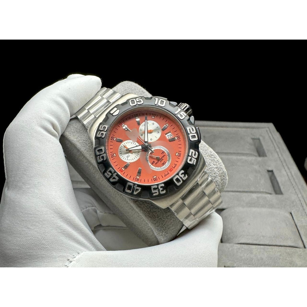 READY STOCK TH F1 CLASSIC CHRONOGRAPH 41MM MEN WATCH