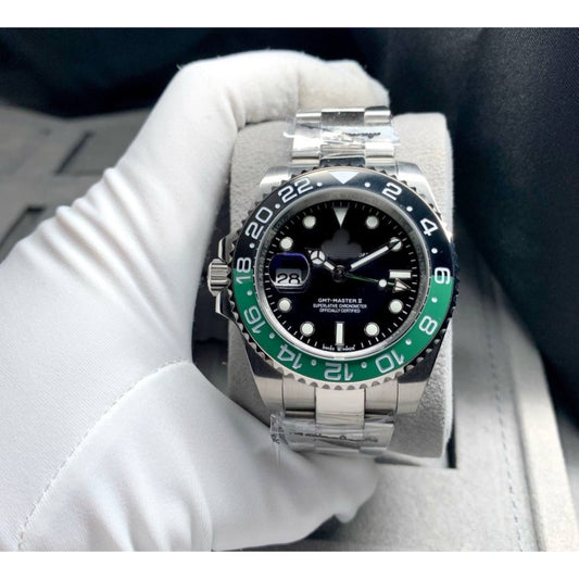READY STOCK UPGRADED SPRITE OYSTER AUTOMATIC GMT 40 MM MEN WATCH