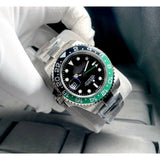 READY STOCK UPGRADED SPRITE OYSTER AUTOMATIC GMT 40 MM MEN WATCH