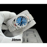 READY STOCK UPGRADED SEMI PREMIUM GRADE 31 DJ AUTOMATIC LADIES WATCH