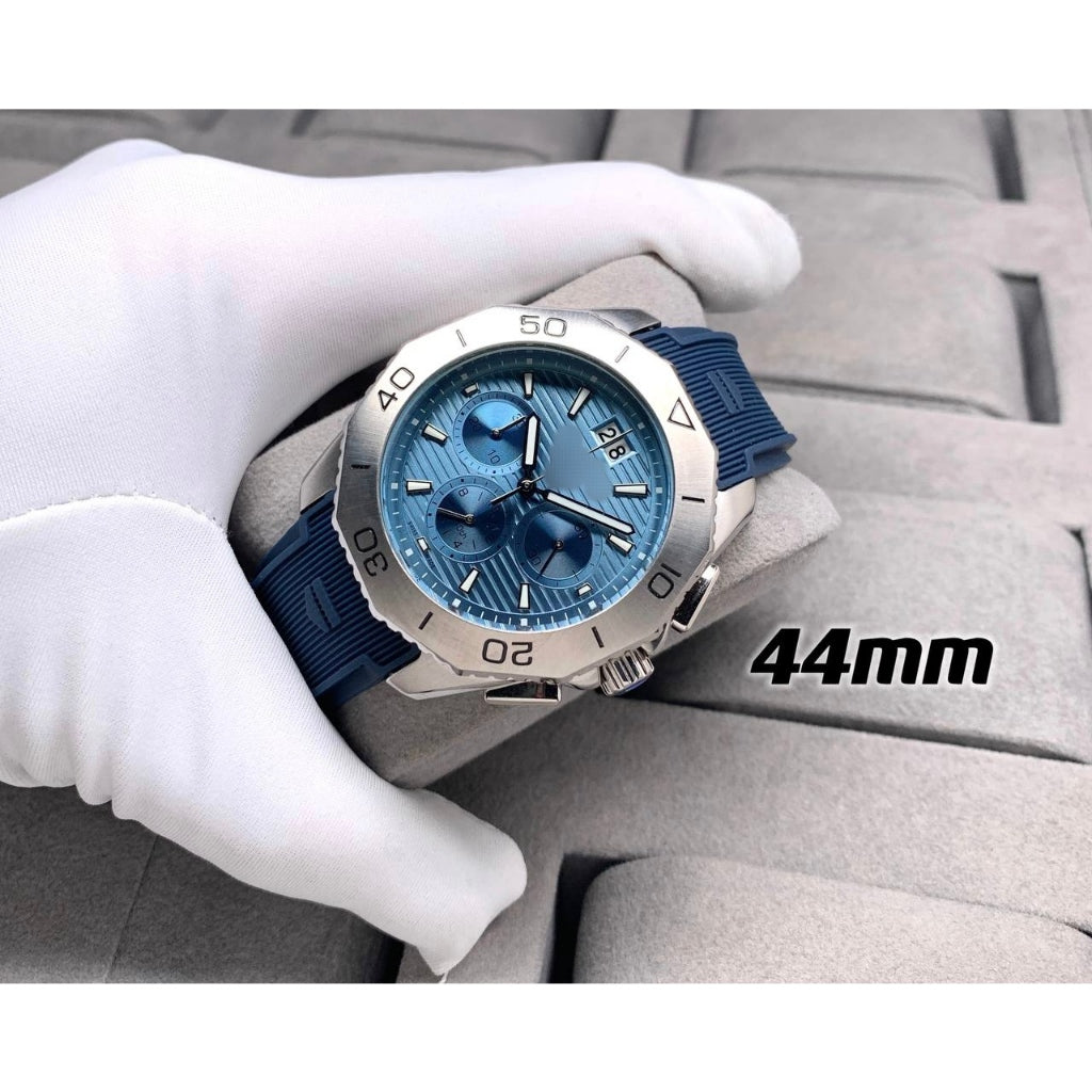 READY STOCK UPGRADED VERSION TH AQUA 44 MM CHRONOGRAPH MEN WATCH