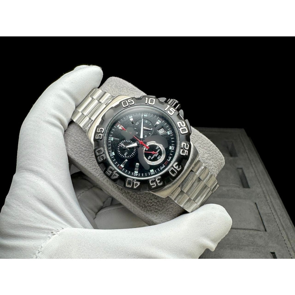 READY STOCK TH F1 CHRONOGRAPH 41MM MEN WATCH