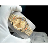 READY STOCK UPGRADED SEMI PREMIUM GRADE 31 DJ AUTOMATIC LADIES WATCH