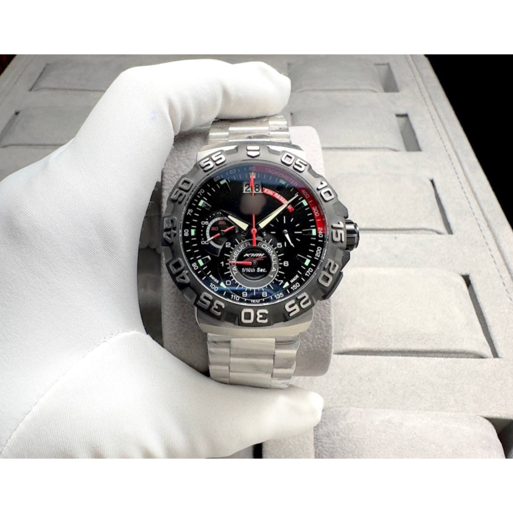 READY STOCK SPORTY 44MM CHRONOGRAPH MEN WATCH