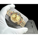 READY STOCK UPGRADED SEMI PREMIUM GRADE 31 DJ AUTOMATIC LADIES WATCH