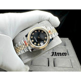 READY STOCK UPGRADED SEMI PREMIUM GRADE 31 DJ AUTOMATIC LADIES WATCH