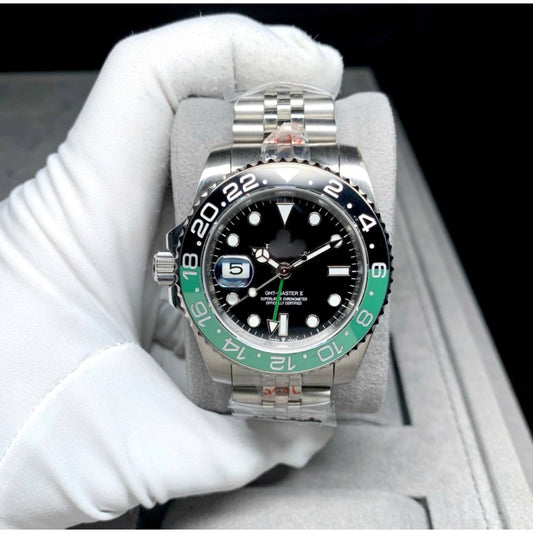 READY STOCK UPGRADED SPRITE JUBILEE AUTOMATIC GMT 40 MM MEN WATCH