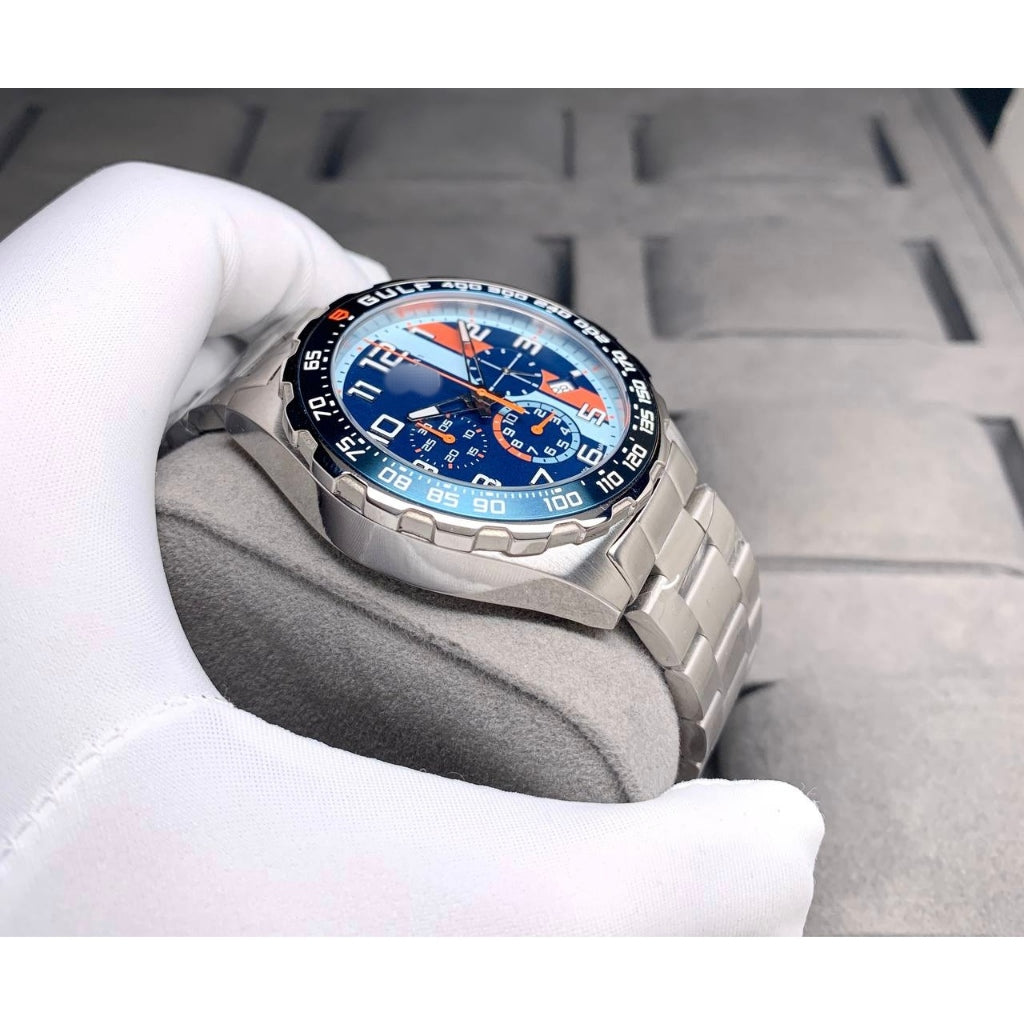 READY STOCK TH GULF F1 CHRONOGRAPH 43MM MEN WATCH