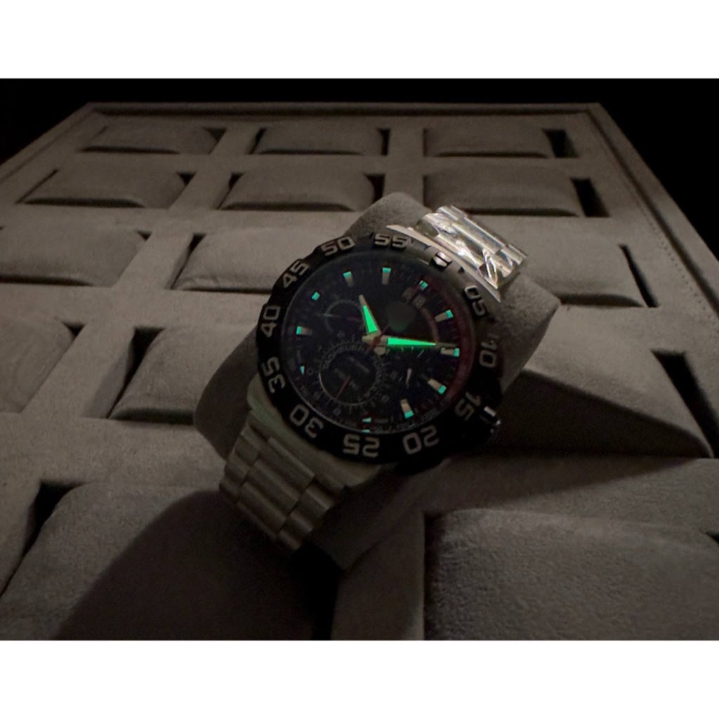 READY STOCK SPORTY 44MM CHRONOGRAPH MEN WATCH