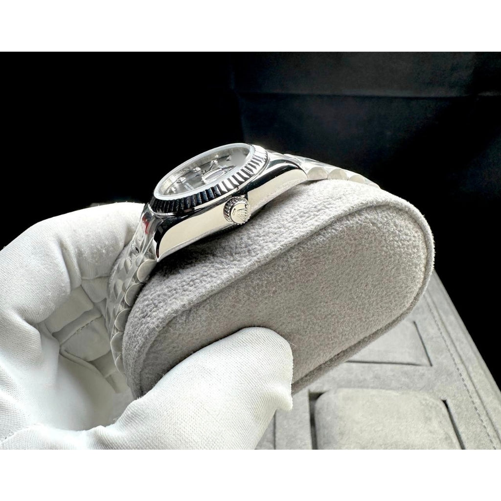 READY STOCK UPGRADED SEMI PREMIUM GRADE 31mm DJ AUTOMATIC LADIES WATCH