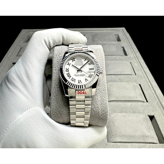 READY STOCK UPGRADED SEMI PREMIUM GRADE 31 DJ AUTOMATIC LADIES WATCH