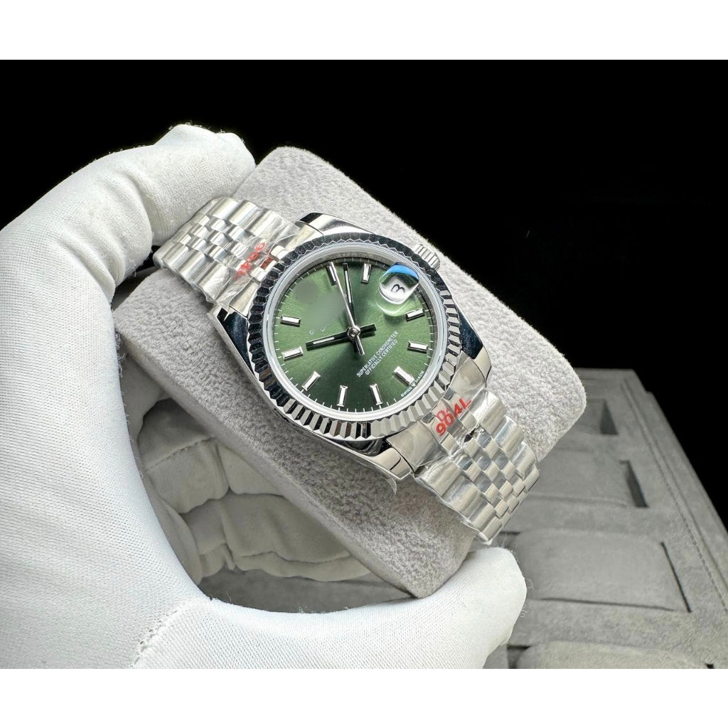 READY STOCK UPGRADED SEMI PREMIUM GRADE 31 DJ AUTOMATIC LADIES WATCH