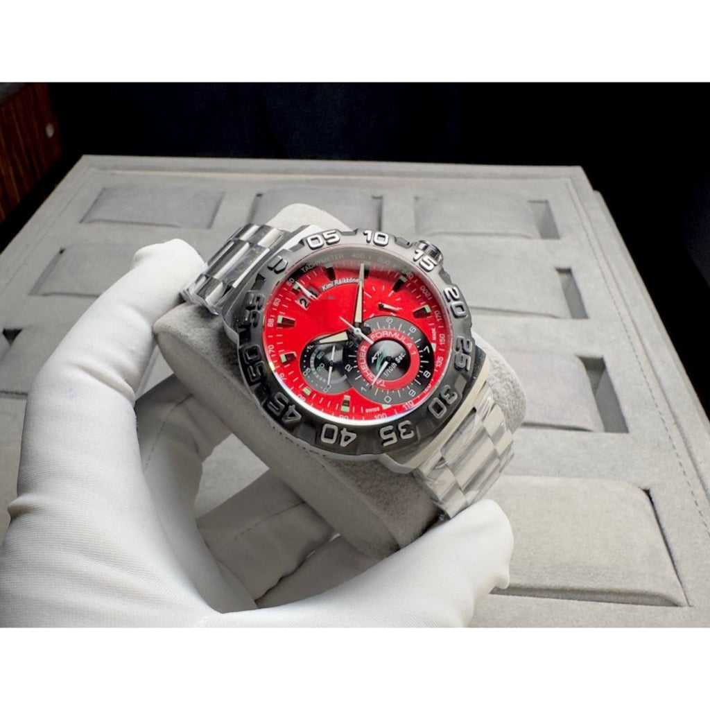 READY STOCK SPORTY 44MM CHRONOGRAPH MEN WATCH