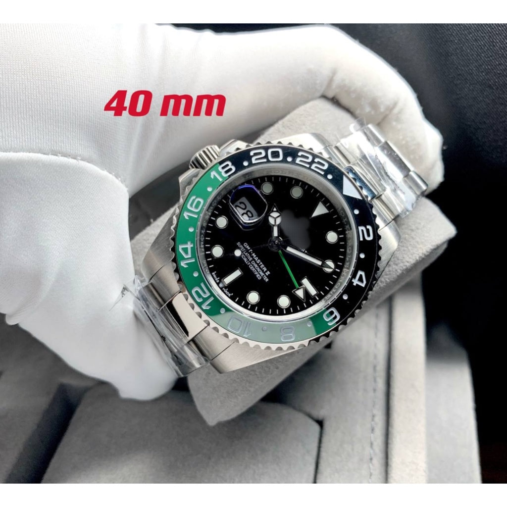 READY STOCK UPGRADED SPRITE OYSTER AUTOMATIC GMT 40 MM MEN WATCH