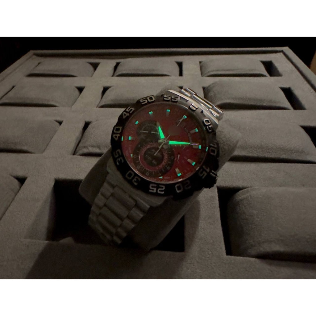 READY STOCK SPORTY 44MM CHRONOGRAPH MEN WATCH