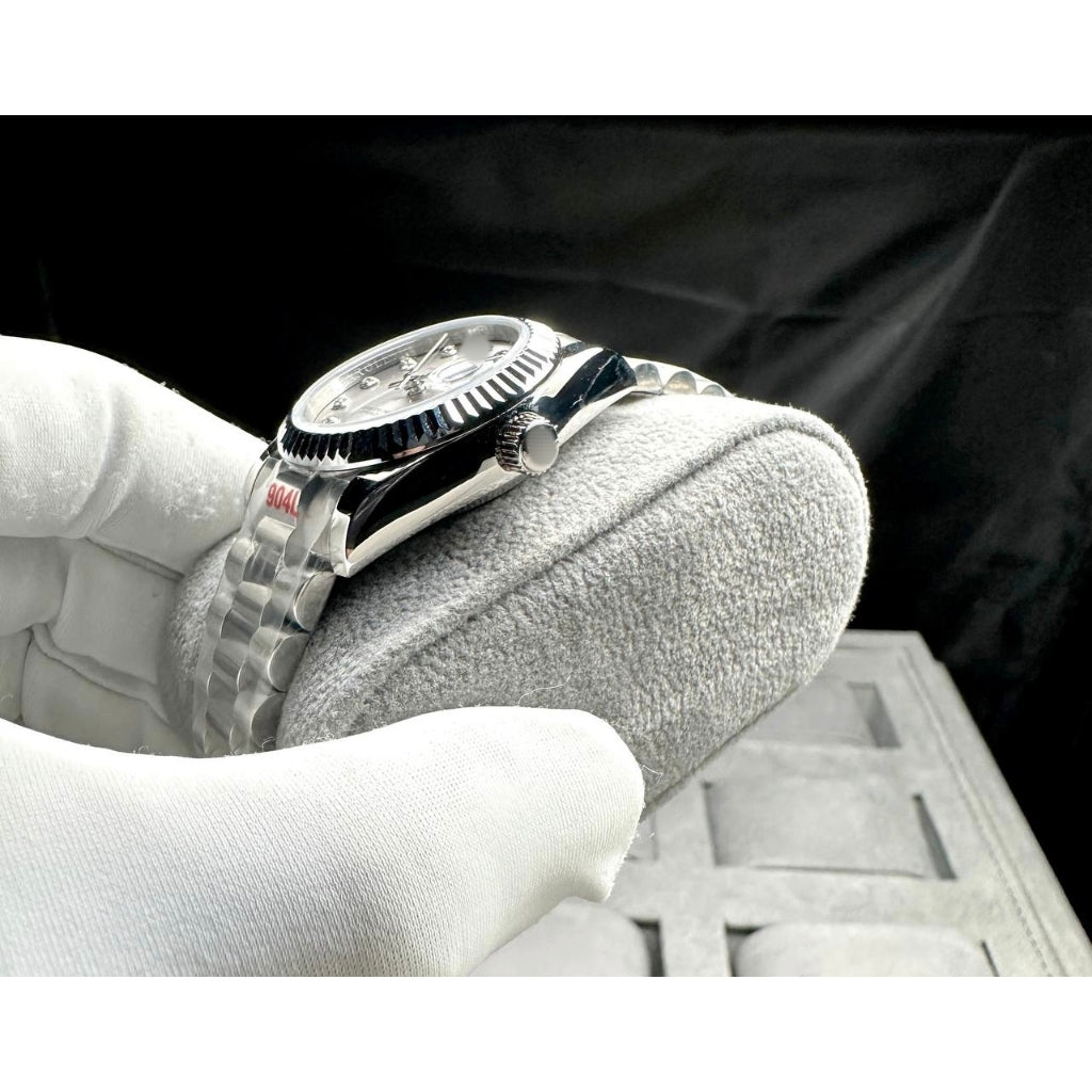 READY STOCK UPGRADED SEMI PREMIUM GRADE 31mm DJ AUTOMATIC LADIES WATCH