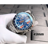 READY STOCK TH GULF F1 CHRONOGRAPH 43MM MEN WATCH