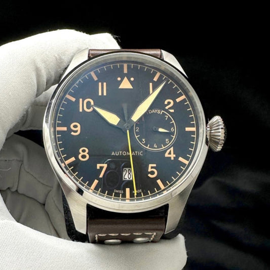 READY STOCK PILOT 7 DAYS AUTOMATIC 45MM MEN WATCH