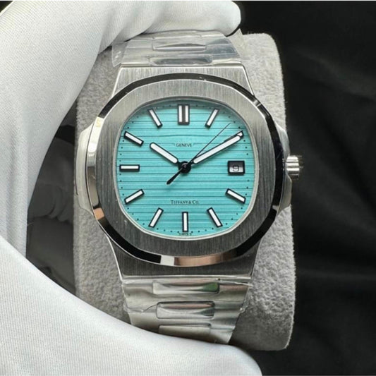 READY STOCK SEMI PREMIUM P.P.NTLS AUTOMATIC 40MM X 9.7 MM ULTRA SLIM MEN WATCH