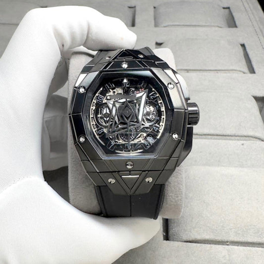 READY STOCK SANG BLUE 3 CHRONOGRAPH 43.5MM MEN WATCH