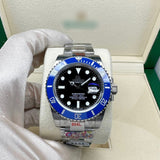 READY STOCK SEMI PREMIUM CLEAN PLUS SUB SMURF AUTOMATIC 40MM MEN WATCH