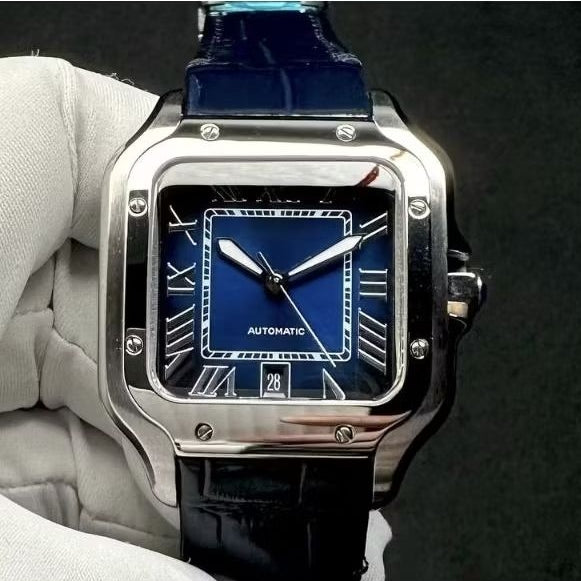 READY STOCK SQUARE  AUTOMATIC 37MM MEN WATCH