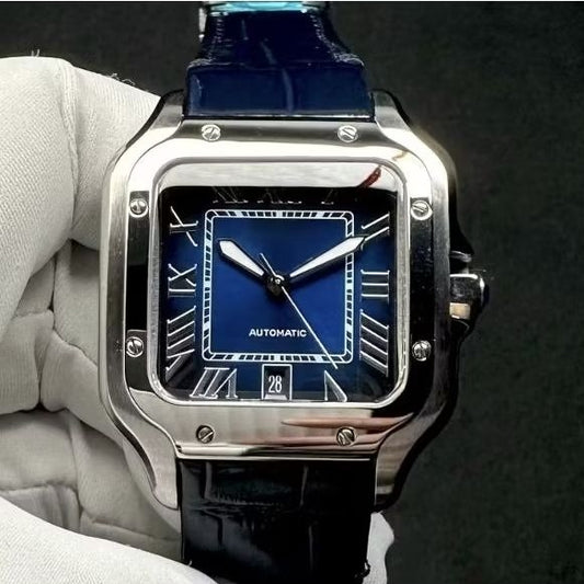 READY STOCK SQUARE  AUTOMATIC 37MM MEN WATCH