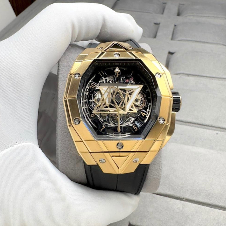 READY STOCK SANG BLUE 3 CHRONOGRAPH 43.5MM MEN WATCH