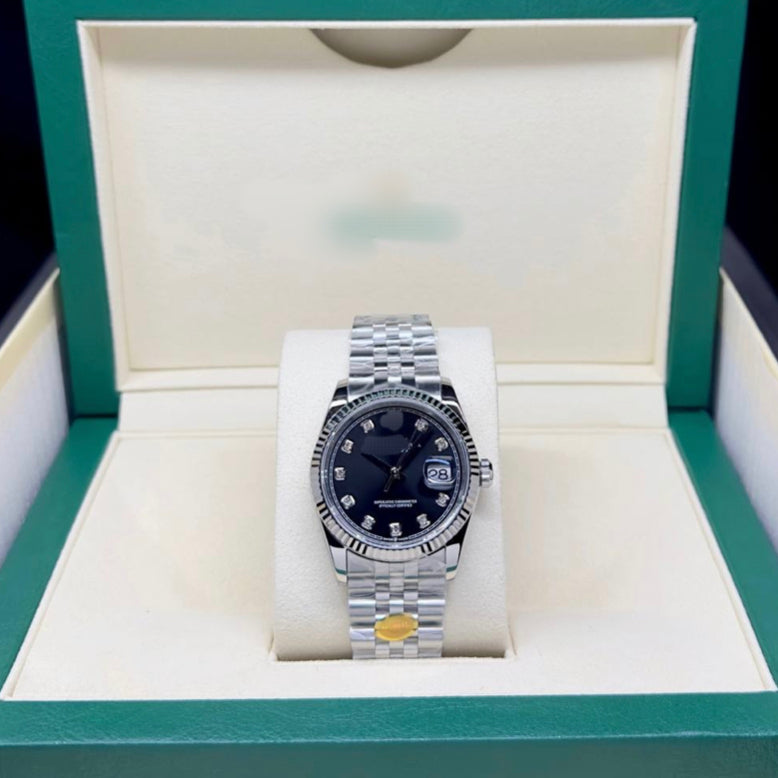 READY STOCK UPGRADED LUXURY SEMI PREMIUM 36 MM AUTOMATIC MEN WATCH