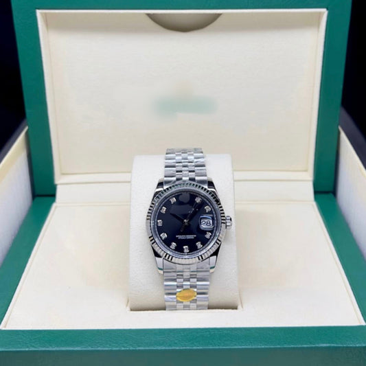 READY STOCK UPGRADED LUXURY SEMI PREMIUM 36 MM AUTOMATIC MEN WATCH