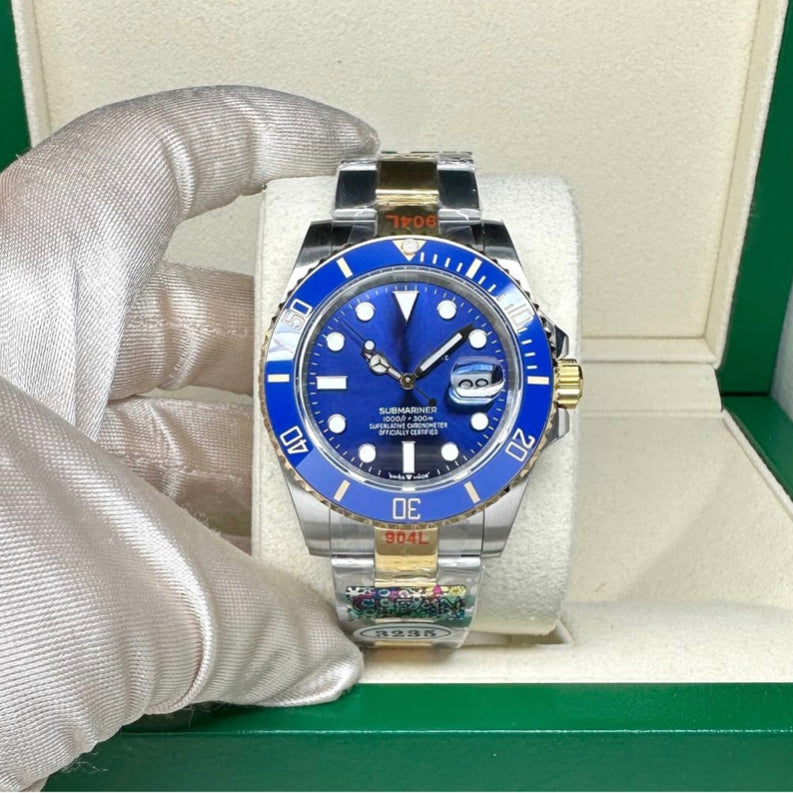 READY STOCK SEMI PREMIUM CLEAN PLUS SUB AUTOMATIC 41MM MEN WATCH