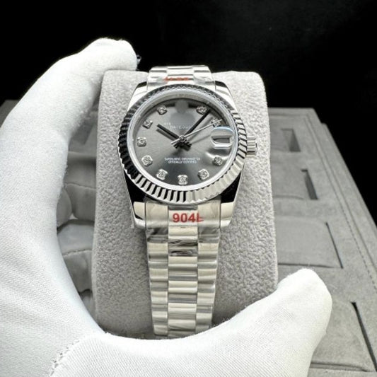 READY STOCK UPGRADED SEMI PREMIUM GRADE 31mm DJ AUTOMATIC LADIES WATCH