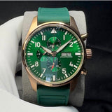 READY STOCK QUARTZ  CHRONOGRAPH 41MM MEN WATCH