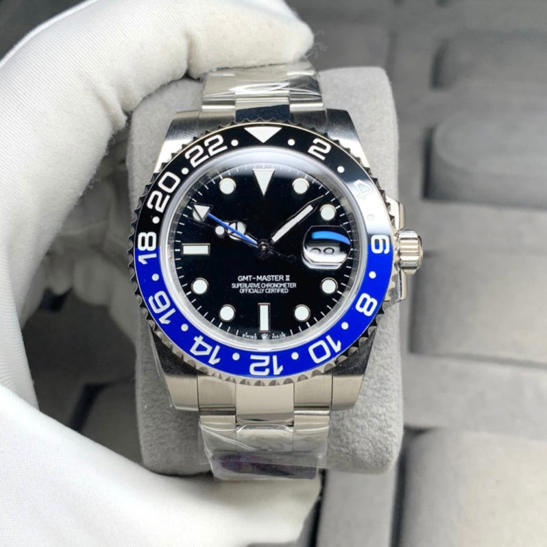 READY STOCK B.A.T.M.A.N GMT AUTOMATIC 40MM MEN  WATCH