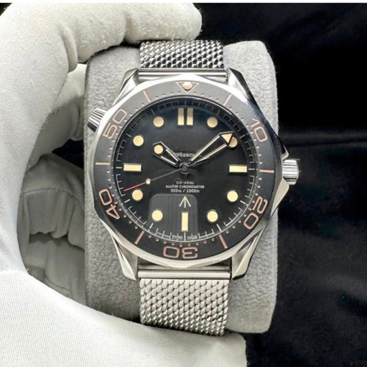[ Ready Stock ]0MEG4_SE4M4STER_JAMES_BOND_AUTOMATIC_NATOSTRAP_42MM