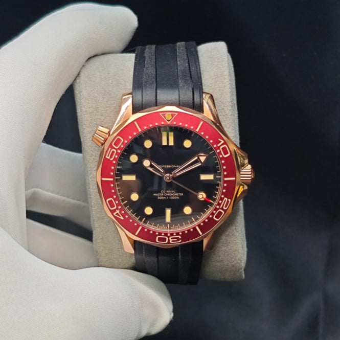 READY STOCK NEW MODEL OMG CMSTR AUTOMATIC 42MM MEM WATCH